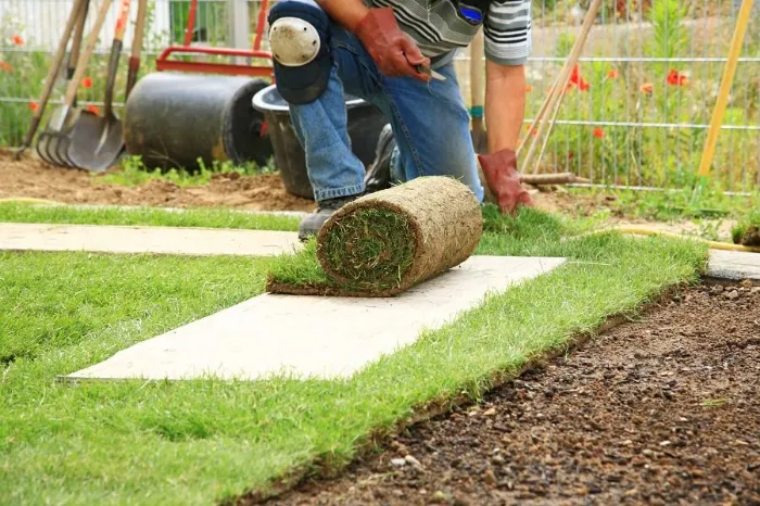 How to lay sod over existing lawn in Sparks, NV